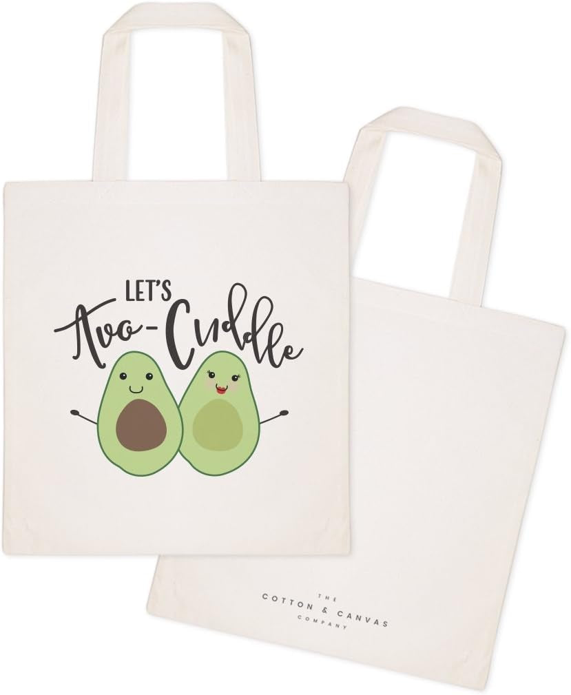 Food Pun Reusable Grocery Bag and Farmers Market Tote Bag